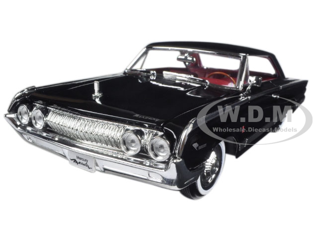 1964 Mercury Marauder Black 1/18 Diecast Model Car By Road Signature