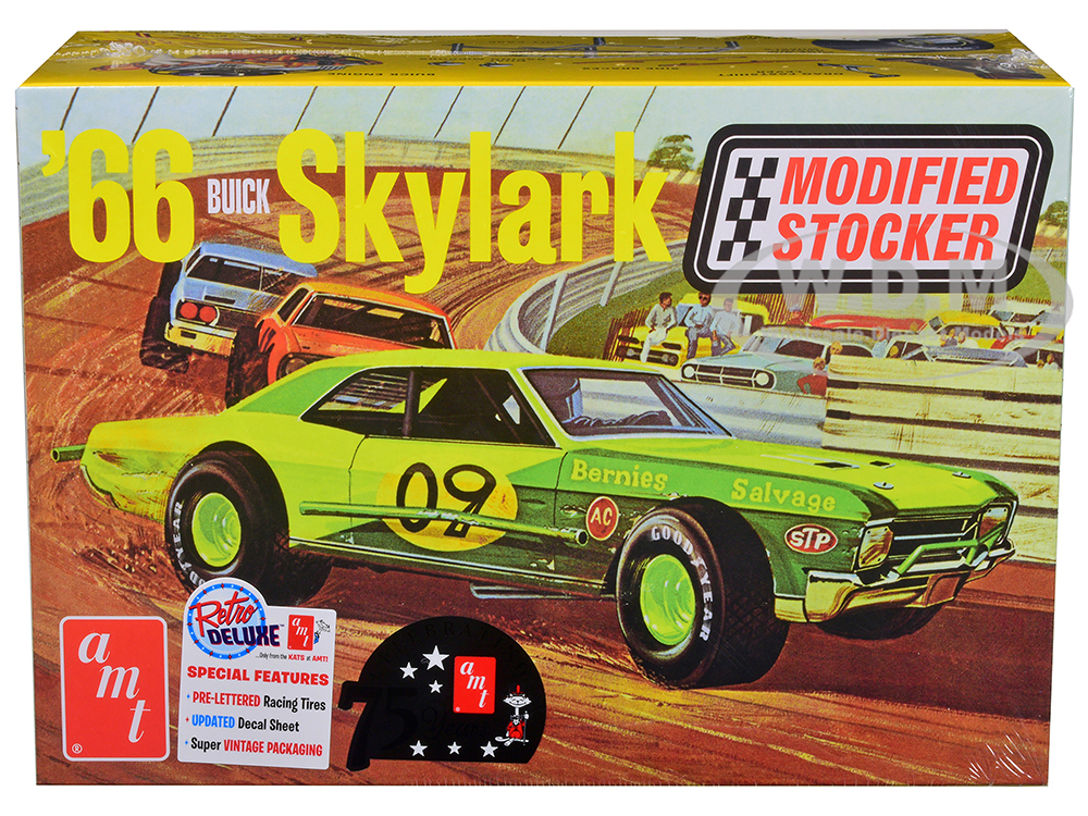 Skill 2 Model Kit 1966 Buick Skylark "Modified Stocker" 1/25 Scale Model by AMT