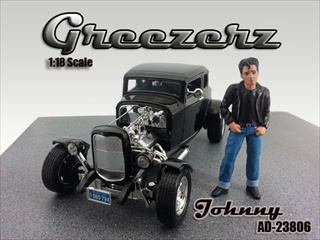 Greezerz Johnny Figure For 118 Diecast Model Cars By American Diorama