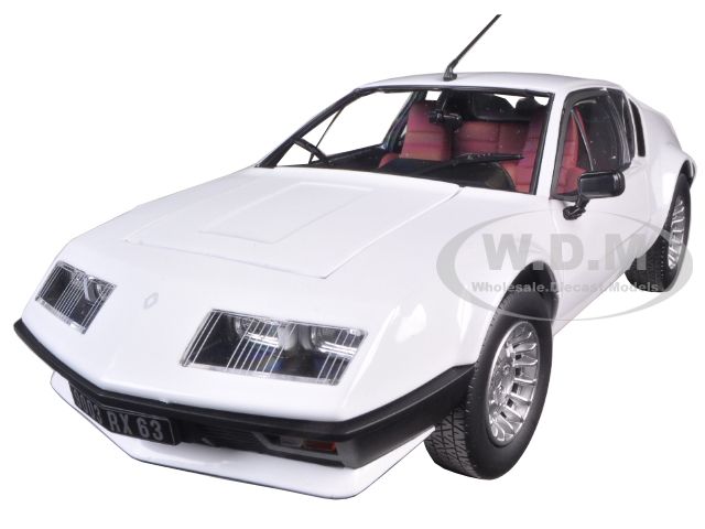 Image of 1981 Renault Alpine A310 White 1/18 Diecast Model Car by Norev