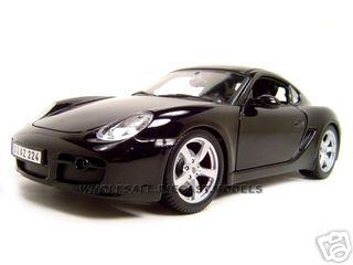 Porsche Cayman S Black 1/18 Diecast Model Car By Maisto
