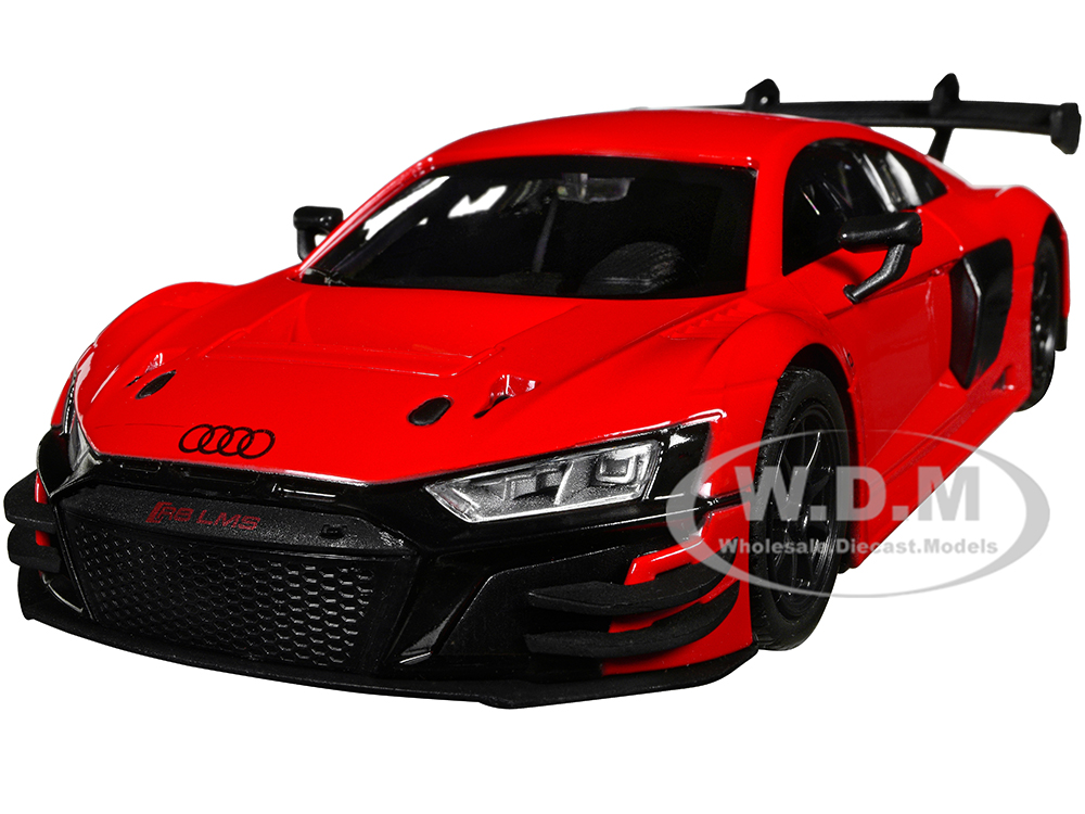 Audi R8 LMS GT3 Red Timeless Legends Series 1/24 Diecast Car Model by Motormax