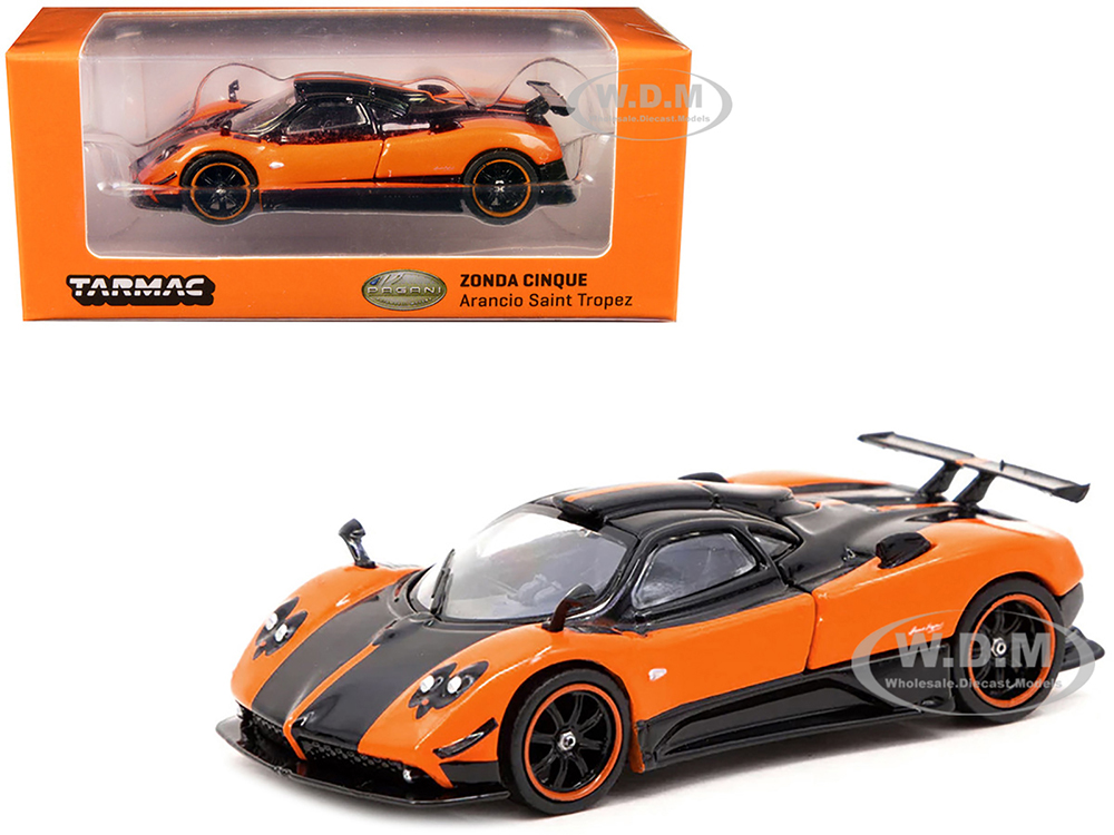 Pagani Zonda Cinque Arancio Saint Tropez Orange Metallic and Black 