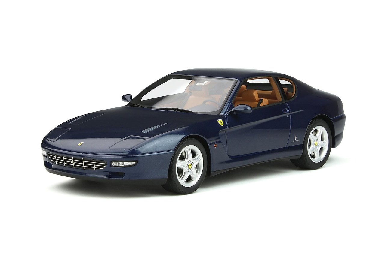 Ferrari 456 Gt Swaters Blue Limited Edition To 999 Pieces Worldwide 1/18 Model Car By Gt Spirit