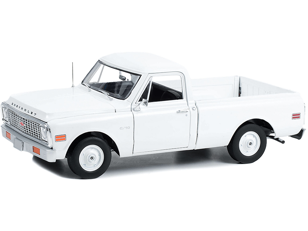 1968 Chevrolet C-10 Pickup Truck White "Starsky and Hutch" (1975-1979) TV Series 1/18 Diecast Model Car by Highway 61