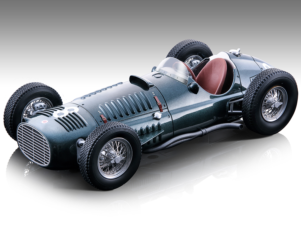 BRM V16 8 Stirling Moss "Ulster Trophy" (1952) "Mythos Series" Limited Edition to 120 pieces Worldwide 1/18 Model Car by Tecnomodel