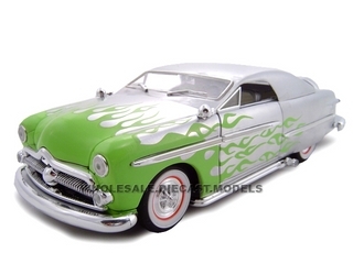 1949 Ford Street Rod Silver 1/24 Diecast Car By Unique Replicas