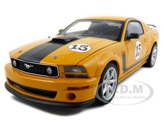 Parnelli Jones Saleen Mustang 15 Orange 1/18 Diecast Model Car By Autoart