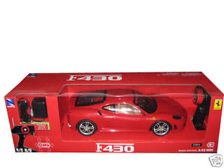 Remote Control Ferrari F430 Coupe Red 1/12 Scale By New Ray