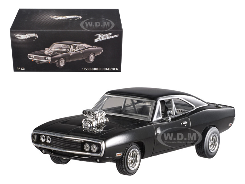 1970 Dodge Charger Elite Edition "the Fast & Furious" Movie 2001 1/43 Diecast Car Model By Hotwheels