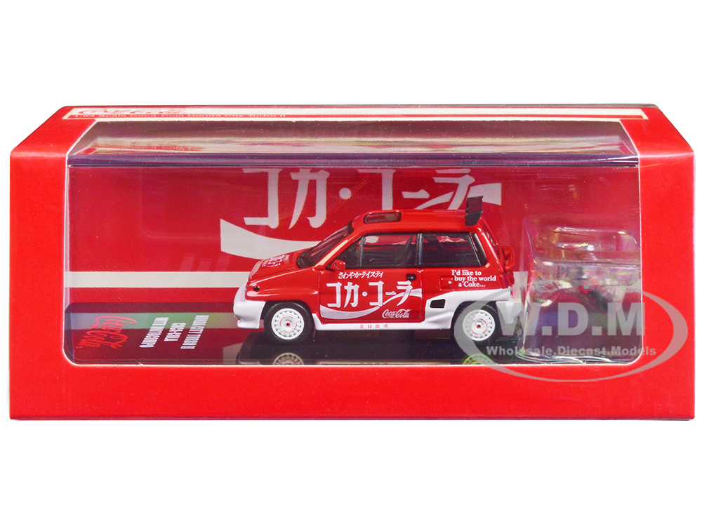 Honda City Turbo II RHD (Right Hand Drive) Red and White 