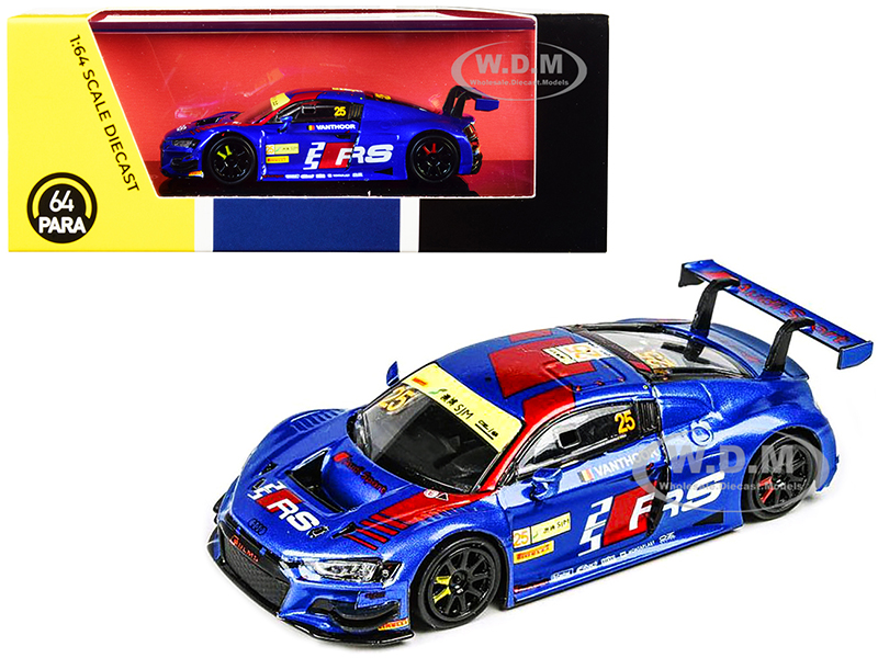 Audi R8 LMS 25 Dries Vanthoor FIA GT World Cup Macau (2019) 1/64 Diecast Model Car By Paragon Models