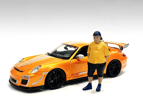 "Car Meet 1" Figurine II for 1/24 Scale Models by American Diorama