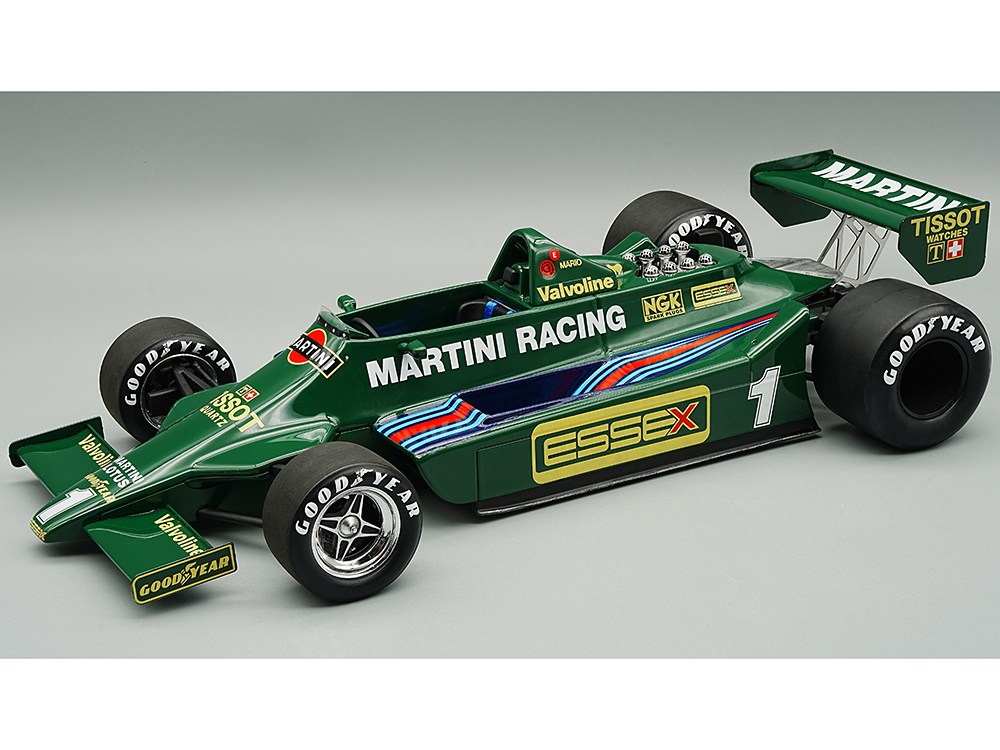 Lotus 79 1 Mario Andretti Formula One F1 "Italy GP" (1979) "Mythos Series" Limited Edition to 145 pieces Worldwide 1/18 Model Car by Tecnomodel