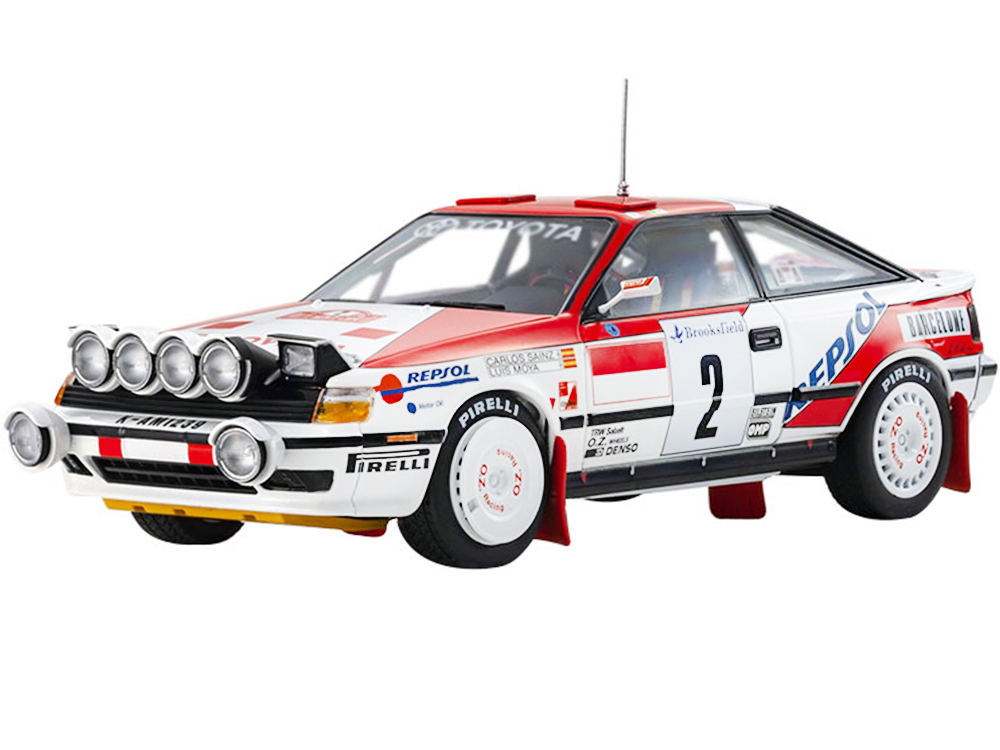 Toyota Celica GT 2 FOUR 1991 Monte Carlo 1/18 Diecast Model Car By Kyosho