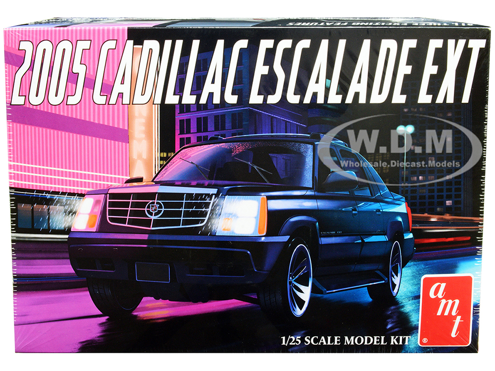 Skill 2 Model Kit 2005 Cadillac Escalade EXT 1/25 Scale Model by AMT