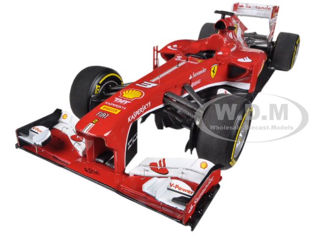 Image of Ferrari F1 F138 Fernando Alonso China GP 2013 Elite Edition 1/18 Diecast Car Model by Hotwheels