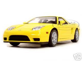 Acura NSX Yellow 1/18 Diecast Model Car by Motormax