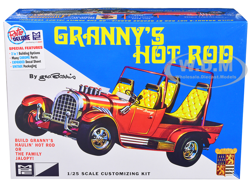 Photos - Model Building Kit ROD Skill 2 Model Kit Grannys Hot  By George Barris 2-in-1 Kit 1/25 Scale M 